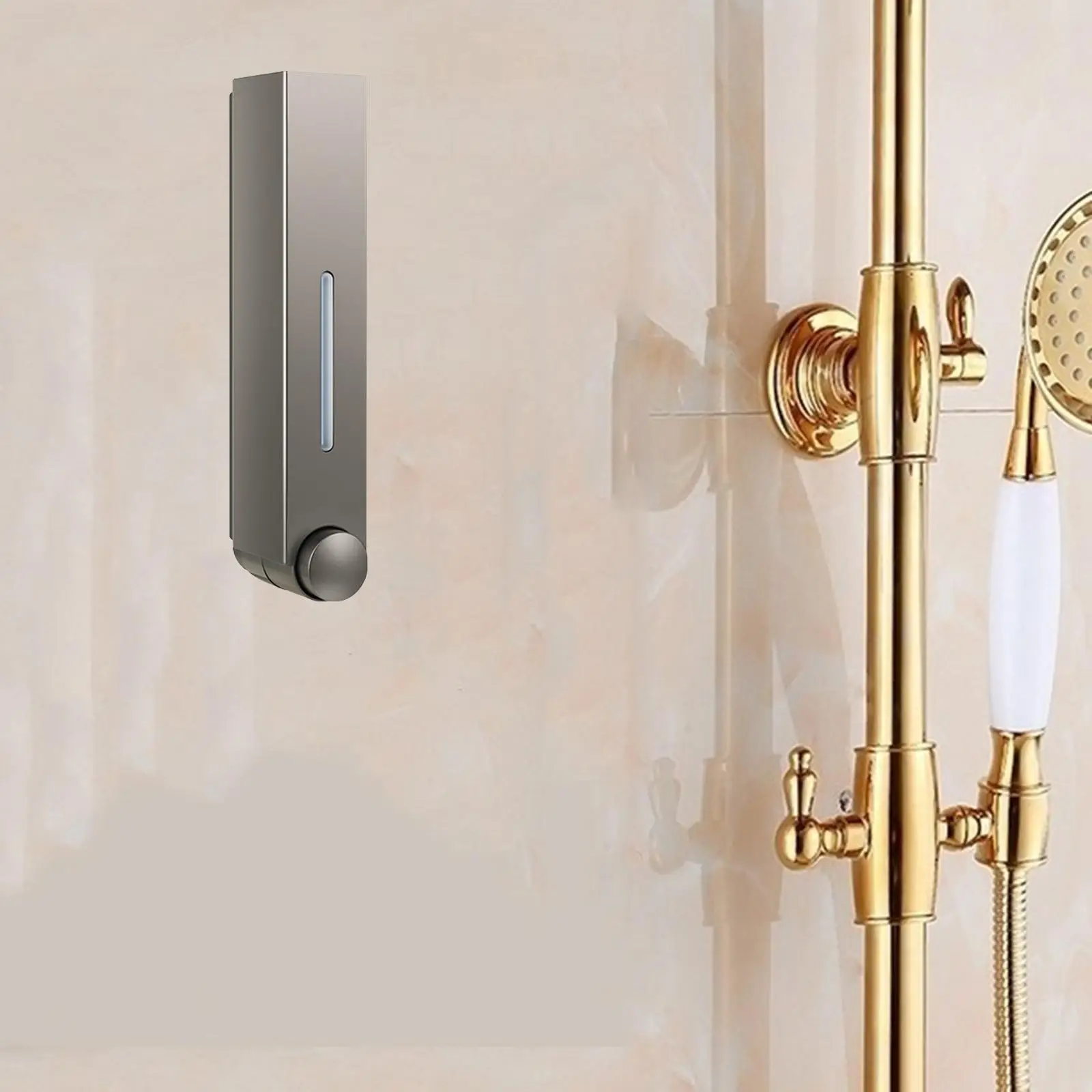 Wall Mounted Soap Dispenser Bathroom Shampoo Container Pump Bottle Home
Wall Mounted Soap Dispenser Bathroom Shampoo Container Pump Bottle Home