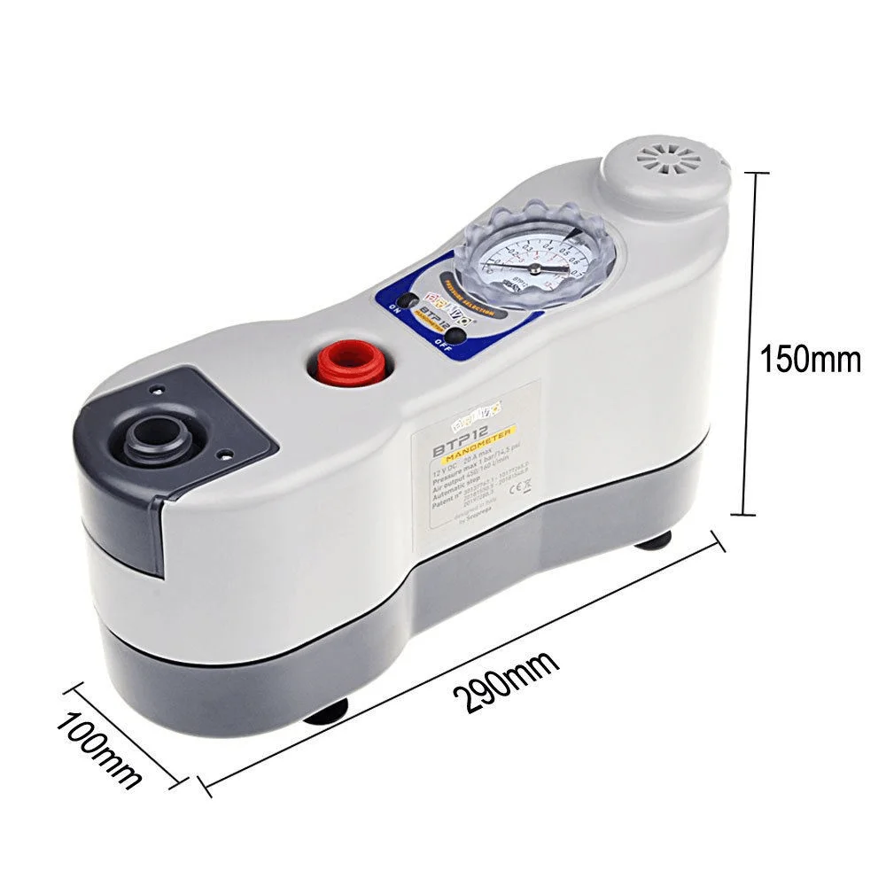 Воздушный насос высокого давления 12 В для воздушного насоса Sup Bravo BTP12
Воздушный насос высокого давления 12 В для воздушного насоса Sup Bravo BTP12