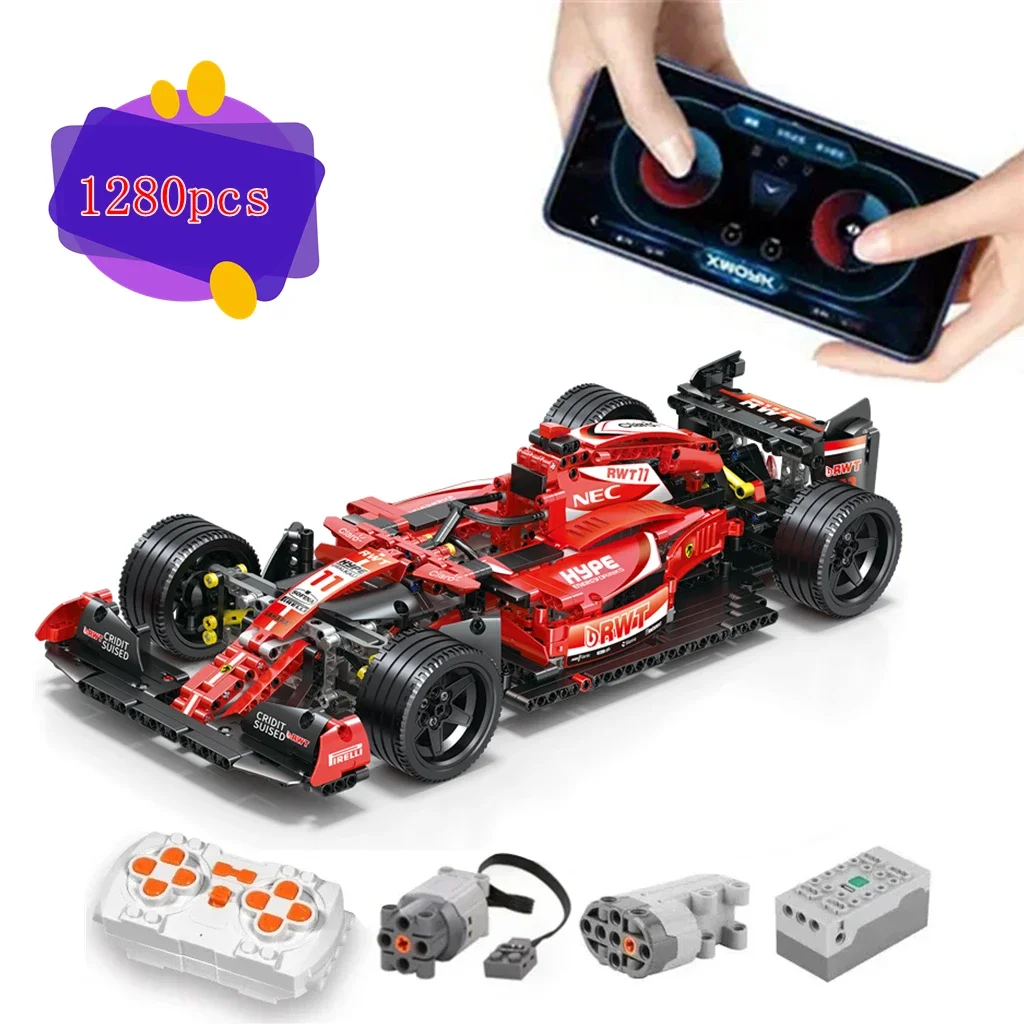 1280 шт., высокотехнологичные автомобили, красные строительные блоки F1, спортивные гоночные автомобили, супер модели, наборы, кирпичи, игрушки для детей, подарки для мальчиков
1280 шт., высокотехнологичные автомобили, красные строительные блоки F1, спортивные гоночные автомобили, супер модели, наборы, кирпичи, игрушки для детей, подарки для мальчиков