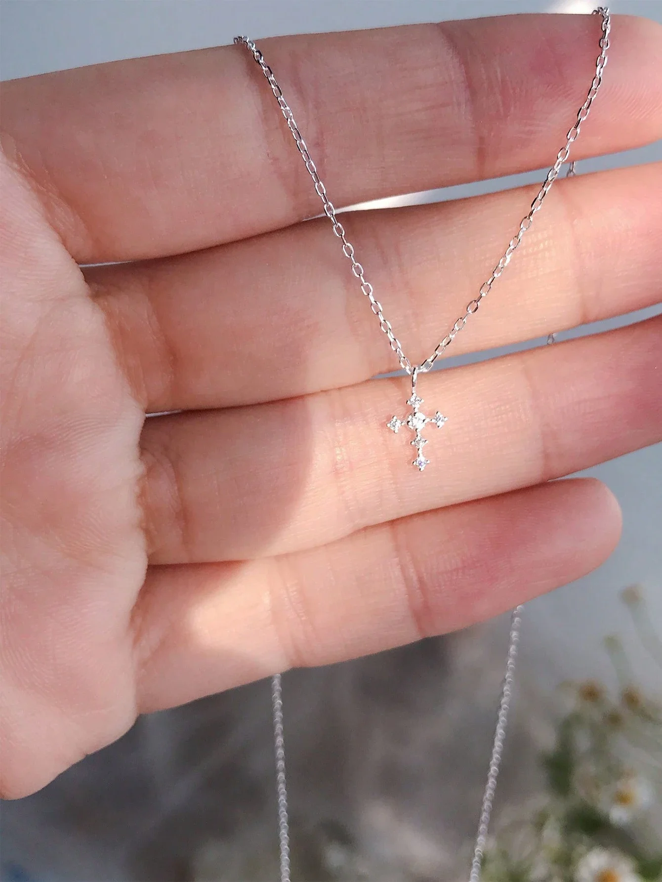 Minimalist Cross Pendant Necklace With Cubic Zirconia For Daily Wear
Minimalist Cross Pendant Necklace With Cubic Zirconia For Daily Wear