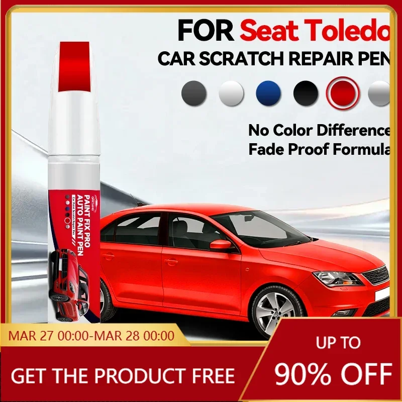 Ручка-корректор для ремонта лакокрасочного покрытия автомобиля Seat Toledo 1990-2026, средство для удаления царапин, аксессуары для авто, черный, белый, серебристый, серый, B
Ручка-корректор для ремонта лакокрасочного покрытия автомобиля Seat Toledo 1990-2026, средство для удаления царапин, аксессуары для авто, черный, белый, серебристый, серый, B