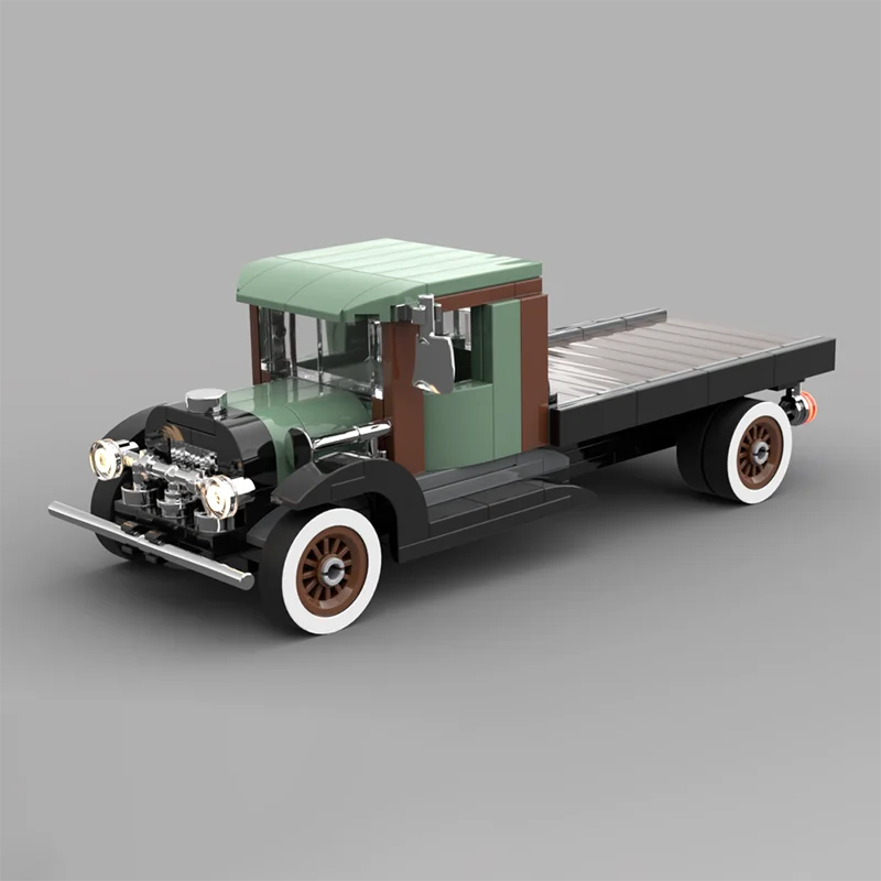 New Vintage Flatbed Truck classic model box truck DIY creative children's toys Christmas gift technology building blocks
New Vintage Flatbed Truck classic model box truck DIY creative children's toys Christmas gift technology building blocks