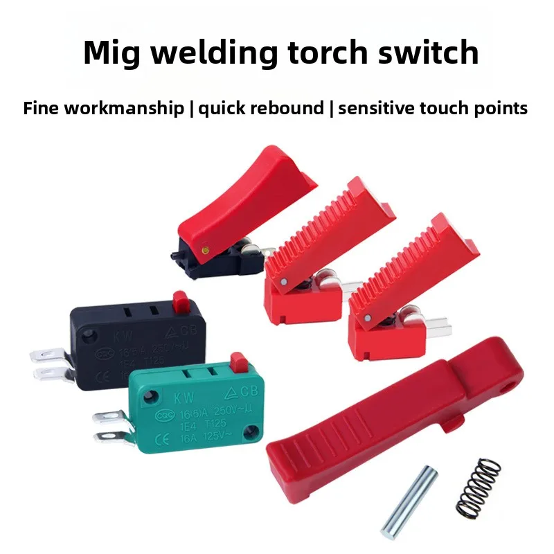 MAG Soldering Supplies Welder Accessory MIG MAG Welder for 15AK/24KD/36KD Welding Torch MB15AK Assembly Trigger Switch
MAG Soldering Supplies Welder Accessory MIG MAG Welder for 15AK/24KD/36KD Welding Torch MB15AK Assembly Trigger Switch
