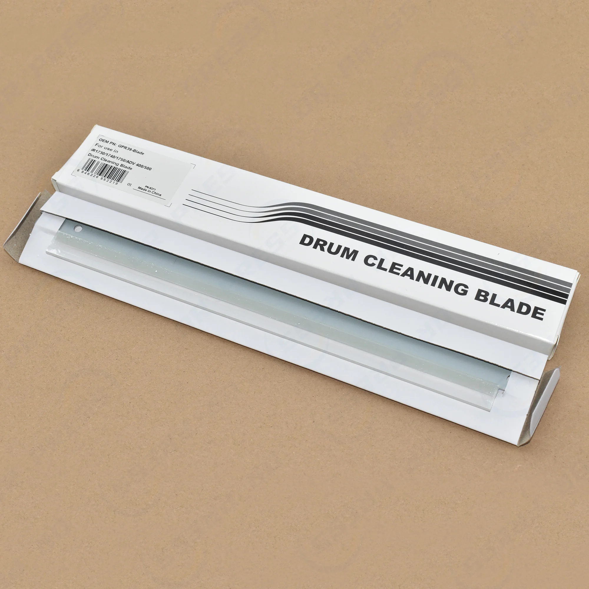 High Qualtiy Drum Cleaning Blade for Canon iR 1730 1730i 1740 1740i 1750 1750i ADV 400 500 iR1730 iR1740 iR1750
High Qualtiy Drum Cleaning Blade for Canon iR 1730 1730i 1740 1740i 1750 1750i ADV 400 500 iR1730 iR1740 iR1750