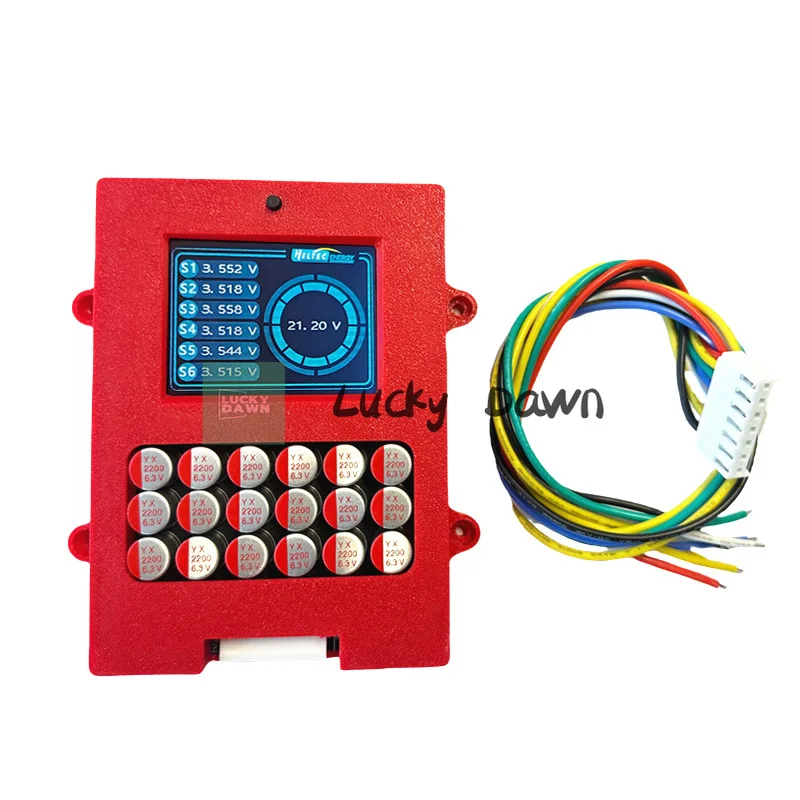 6S 5A Capacitor Active Balancer with Protective Case and Lithium Ion Battery Display 6S 5A Equalizer
6S 5A Capacitor Active Balancer with Protective Case and Lithium Ion Battery Display 6S 5A Equalizer