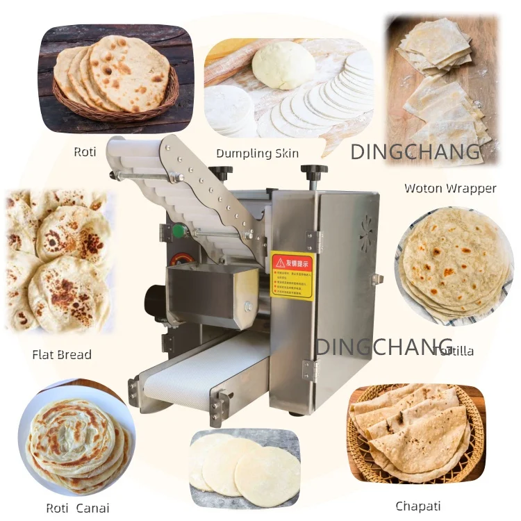 Factory Price Dumpling Skin Wrapper Large Chapati Roti Maker Machine Tortilla Making Machine Automatic Pita Bread Making Machine
Factory Price Dumpling Skin Wrapper Large Chapati Roti Maker Machine Tortilla Making Machine Automatic Pita Bread Making Machine
