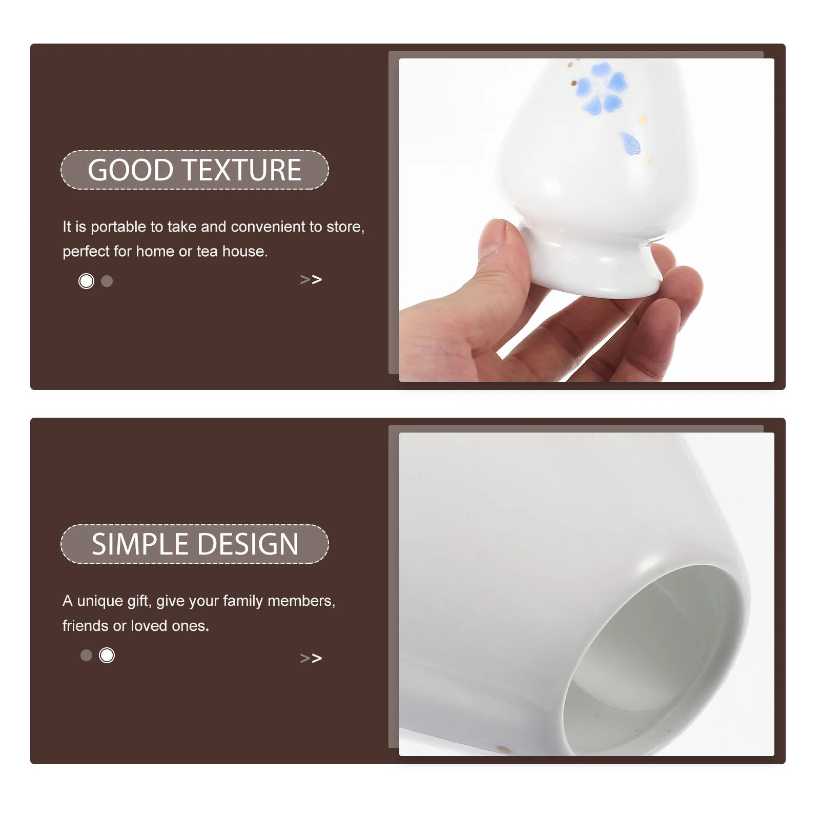 Portable Matcha Whisk Container Flat Bottom Design Prevent Damage to Whisk Ideal for Home and Tea House Use Japanese Matcha Cup
Portable Matcha Whisk Container Flat Bottom Design Prevent Damage to Whisk Ideal for Home and Tea House Use Japanese Matcha Cup