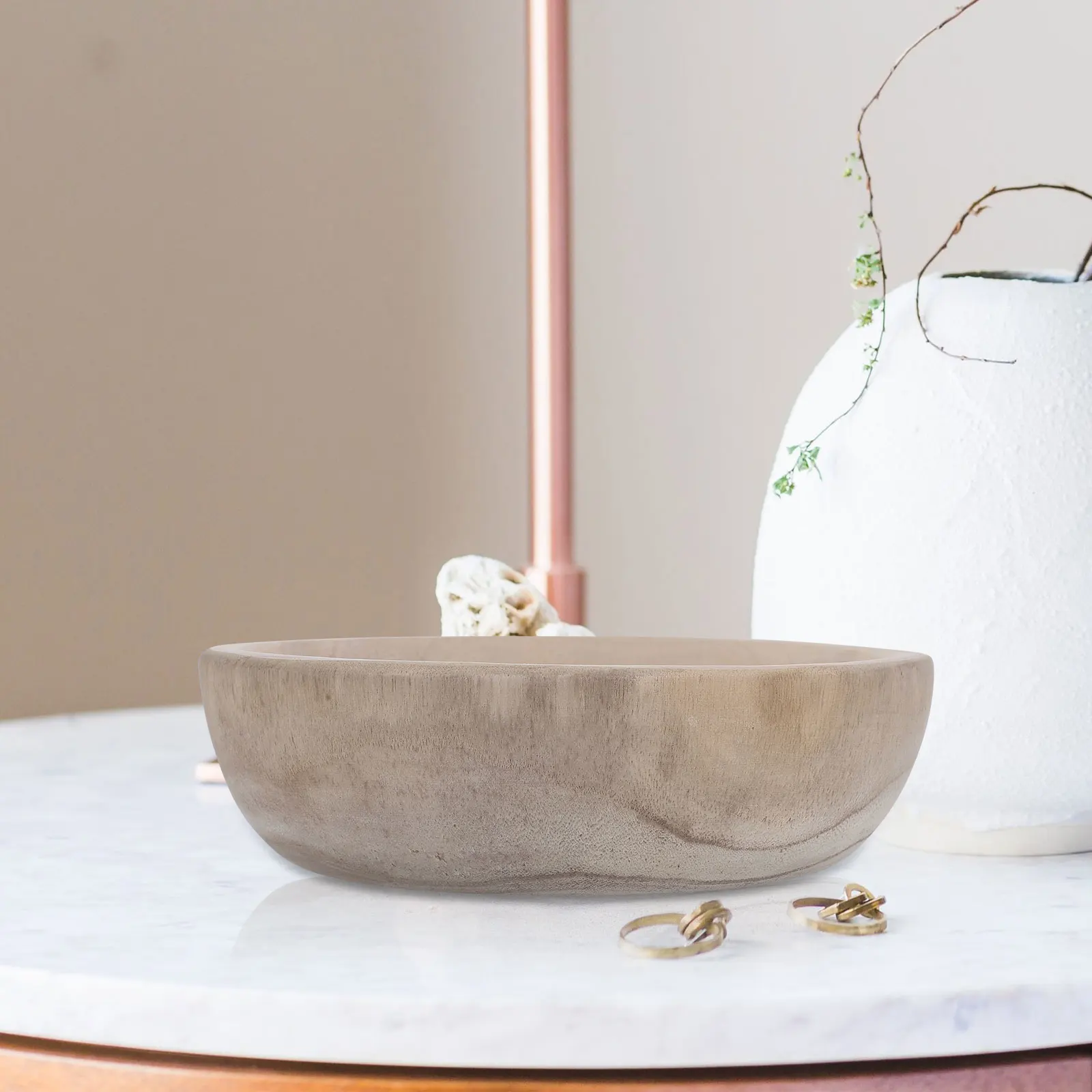 Wooden Round 24x24x7.5cm Jewelry ganizer Earring Earring ganizer Holder Necklace Bracelet Ring Display Storage Bowl
Wooden Round 24x24x7.5cm Jewelry ganizer Earring Earring ganizer Holder Necklace Bracelet Ring Display Storage Bowl
