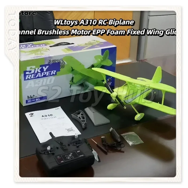 Wltoys A310 Rc Biplane 4 Channel Brushless Motor Epp Foam Fixed Wing Glider Outdoor Remote Control Airplane Toy For Rc Hobbyists
Wltoys A310 Rc Biplane 4 Channel Brushless Motor Epp Foam Fixed Wing Glider Outdoor Remote Control Airplane Toy For Rc Hobbyists