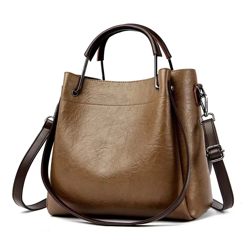 Genuine Soft Leather Handbags for Women Vintage Shoulder Tote Bag Luxury Designer Ladies Large Capacity Purse Bags Sac A Main j0
Genuine Soft Leather Handbags for Women Vintage Shoulder Tote Bag Luxury Designer Ladies Large Capacity Purse Bags Sac A Main j0