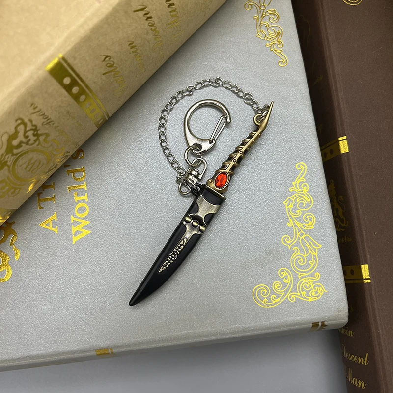 9cm Valyrian Steel Catspaw Dagger Game Littlefinger of Thrones Arya Stark GOT Metal Weapon Mini Model American Drama Peripherals
9cm Valyrian Steel Catspaw Dagger Game Littlefinger of Thrones Arya Stark GOT Metal Weapon Mini Model American Drama Peripherals