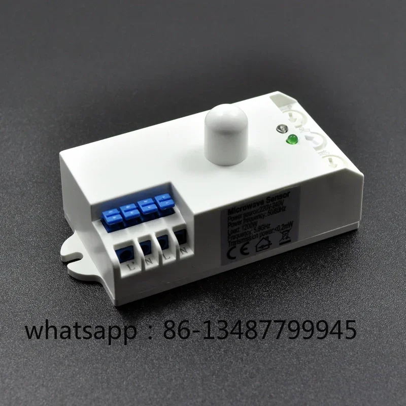 DC 12V human body induction switch module microwave radar induction switch intelligent distance light sensitivity adjustable.
DC 12V human body induction switch module microwave radar induction switch intelligent distance light sensitivity adjustable.