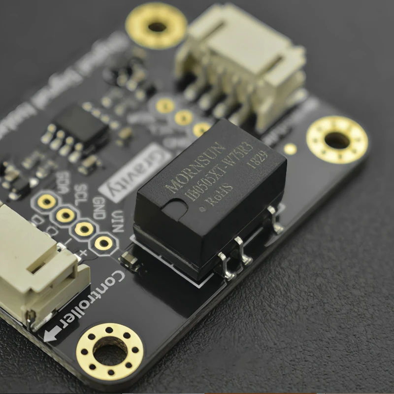 Модуль изоляции цифровых сигналов I2C с изолированным питанием 5В для датчиков DFRobot, предотвращает перехваты сигналов.
Модуль изоляции цифровых сигналов I2C с изолированным питанием 5В для датчиков DFRobot, предотвращает перехваты сигналов.