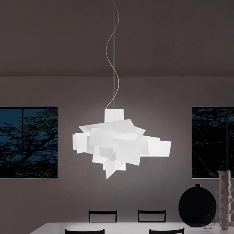 Italian White Stacked Blocks Acrylic Pendant Lights Minimalist Living Room Art Hanging Lamps Creative Cafe Bedroom Dining Room
Italian White Stacked Blocks Acrylic Pendant Lights Minimalist Living Room Art Hanging Lamps Creative Cafe Bedroom Dining Room