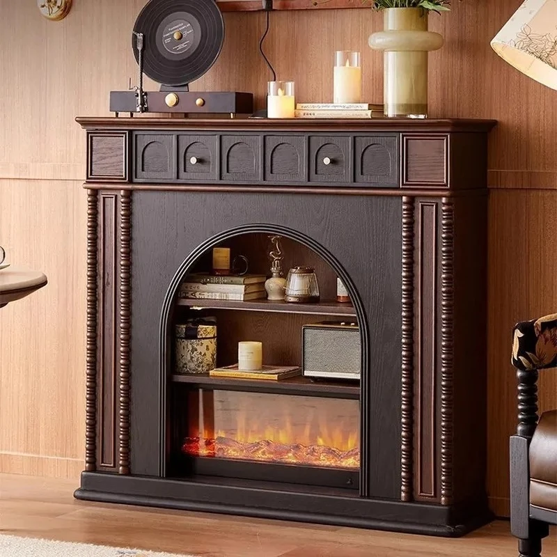 French Solid Wood Retro Wall Cabinet for Small Apartment Living Room Integrated Storage Decorative Cabinet Household Medieval
French Solid Wood Retro Wall Cabinet for Small Apartment Living Room Integrated Storage Decorative Cabinet Household Medieval