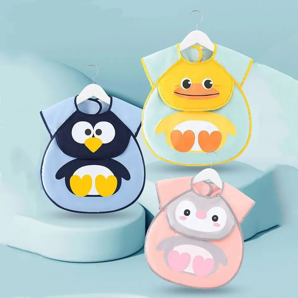 Cute Baby Bibs Adjustable Waterproof Saliva Dripping Bibs with Food Debris Pocket Cartoon Animal Pattern Long Sleeve Apron
Cute Baby Bibs Adjustable Waterproof Saliva Dripping Bibs with Food Debris Pocket Cartoon Animal Pattern Long Sleeve Apron
