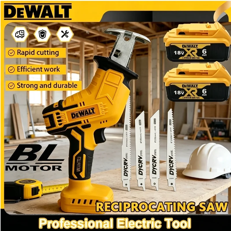 Аккумуляторная сабельная пила Dewalt 2800 об/мин, бесщеточная, многофункциональная, для резки металла, дерева и труб, 20В, электроинструмент
Аккумуляторная сабельная пила Dewalt 2800 об/мин, бесщеточная, многофункциональная, для резки металла, дерева и труб, 20В, электроинструмент