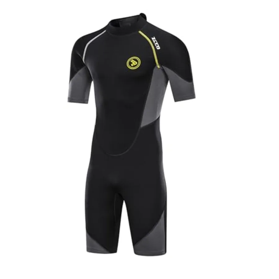 Men's Wetsuits 1.5/ Premium Neoprene Back Zip Shorty Dive Skin for Spearfishing, Snorkeling, Surfing, Canoeing, Scuba Diving Su
Men's Wetsuits 1.5/ Premium Neoprene Back Zip Shorty Dive Skin for Spearfishing, Snorkeling, Surfing, Canoeing, Scuba Diving Su