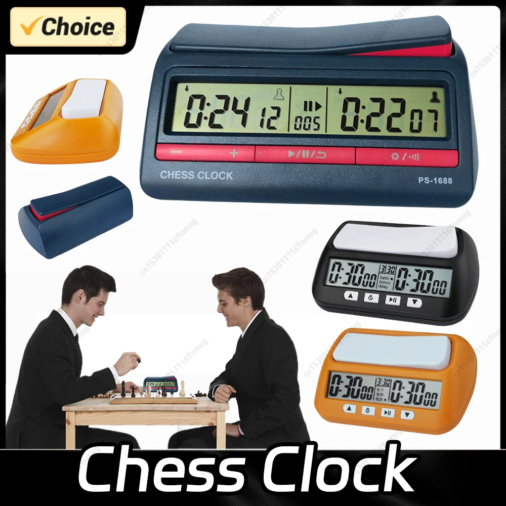 Professional Board Game Timer Count Up Down Chess Clock Digital Portable Chess Clock Timer Table Games for International Chess
Professional Board Game Timer Count Up Down Chess Clock Digital Portable Chess Clock Timer Table Games for International Chess