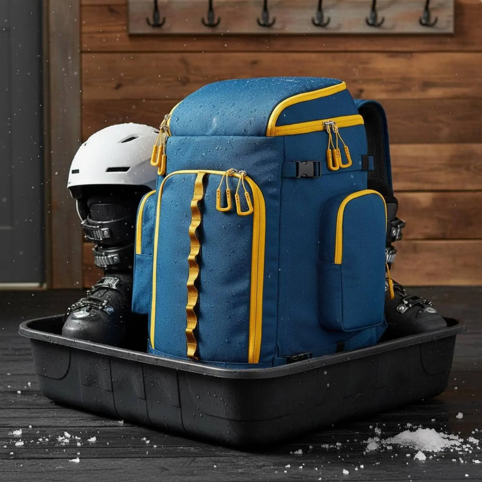 Ski Footwear Backpack Multi-Pocket Design Ski and Snowboard Travel Bag Snowboard Gear Bag Multiple Compartments for Snowboarders
Ski Footwear Backpack Multi-Pocket Design Ski and Snowboard Travel Bag Snowboard Gear Bag Multiple Compartments for Snowboarders