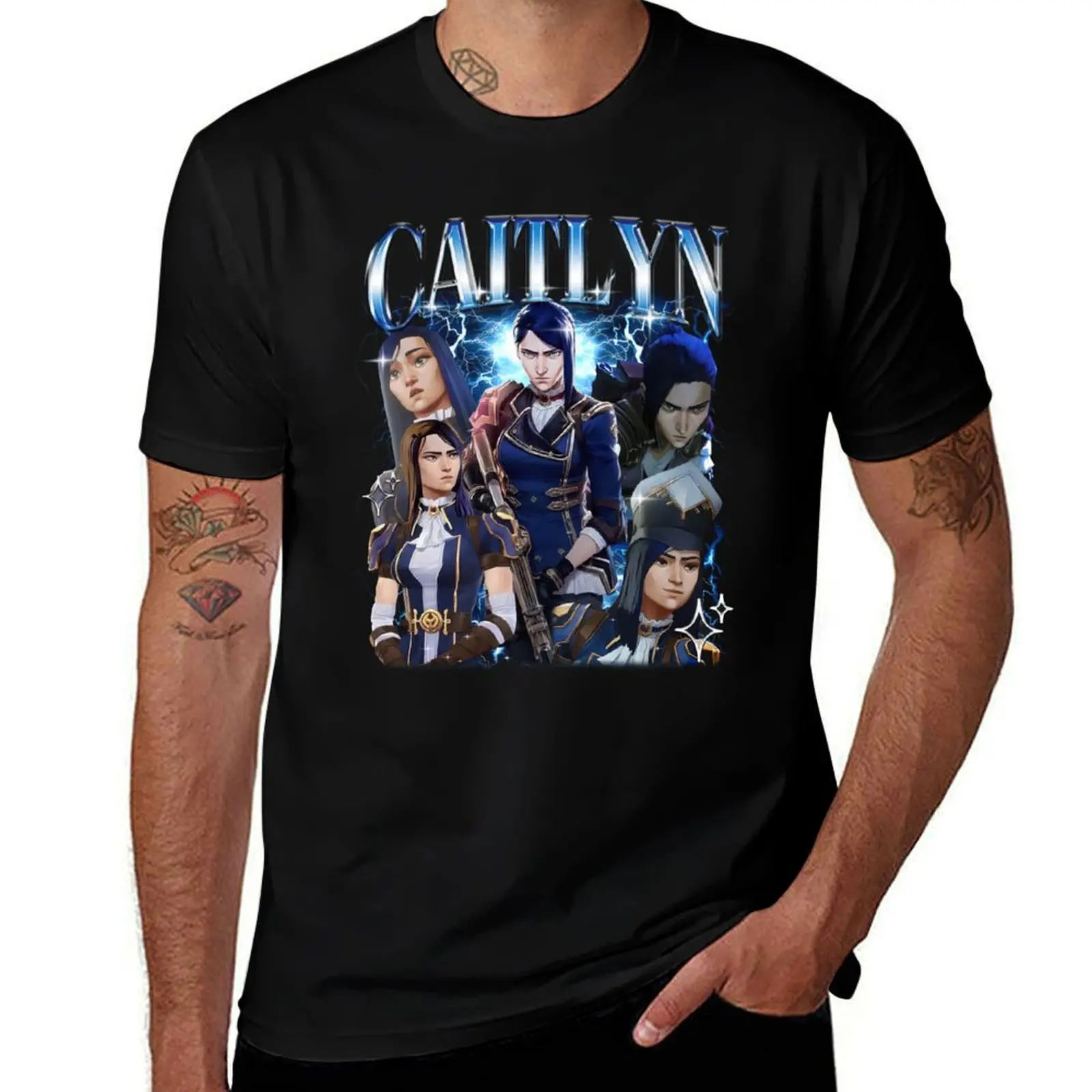 Caitlyn Arcane T-Shirt man t shirts cotton t shirt man luxury T-Shirt
Caitlyn Arcane T-Shirt man t shirts cotton t shirt man luxury T-Shirt