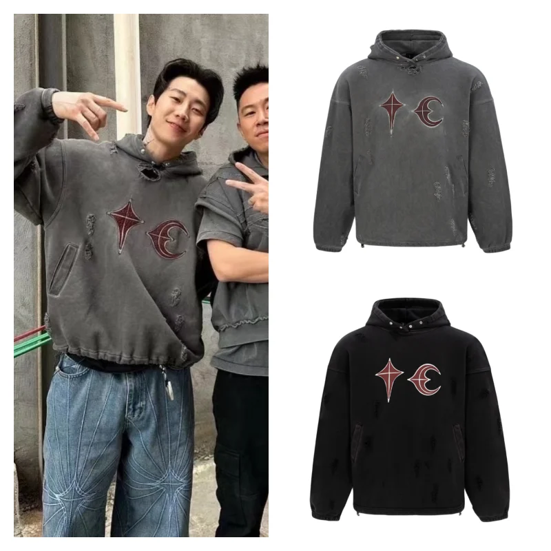 Streetwear THUG CLUB Hoodie 1:1 Men Trendy Vintage Fashion Washed Damage Loose Pullover Thug Club Women Jacket Coat
Streetwear THUG CLUB Hoodie 1:1 Men Trendy Vintage Fashion Washed Damage Loose Pullover Thug Club Women Jacket Coat