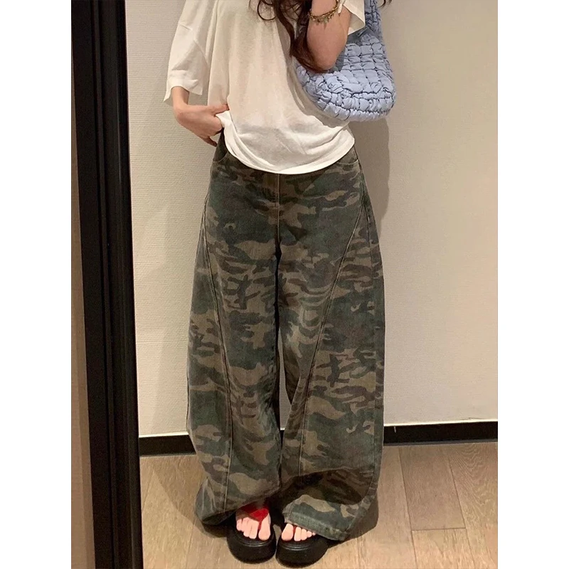 Womens Military Green Jeans High Waist Vintage Straight Baggy Hip Hop American Fashion Wide Leg Denim Trouser Y2K Denim Pants
Womens Military Green Jeans High Waist Vintage Straight Baggy Hip Hop American Fashion Wide Leg Denim Trouser Y2K Denim Pants