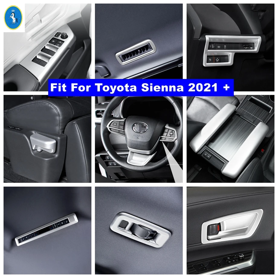 Matte Interior Refit Kit Pillar A Speaker Lift Button Gear Box Lights Control Panel Air Cover Trim For Toyota Sienna 2021 - 2023
Matte Interior Refit Kit Pillar A Speaker Lift Button Gear Box Lights Control Panel Air Cover Trim For Toyota Sienna 2021 - 2023