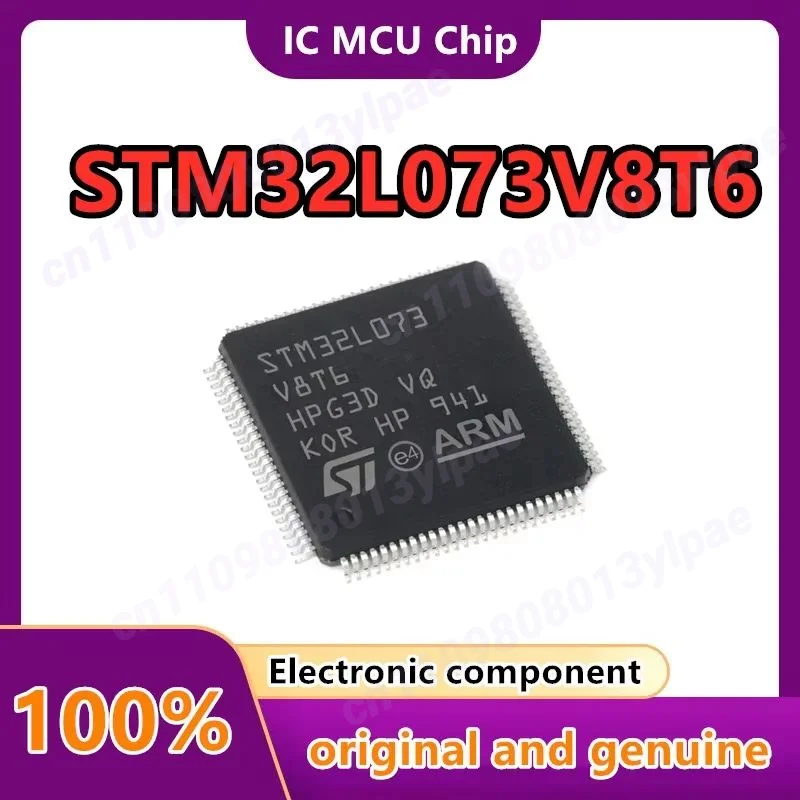 10 шт./лот STM32L073V8T6 STM STM32L STM32L073 STM32L073V8 STM32L073V8T 100% новый оригинальный ИС/микроконтроллер LQFP-100
10 шт./лот STM32L073V8T6 STM STM32L STM32L073 STM32L073V8 STM32L073V8T 100% новый оригинальный ИС/микроконтроллер LQFP-100