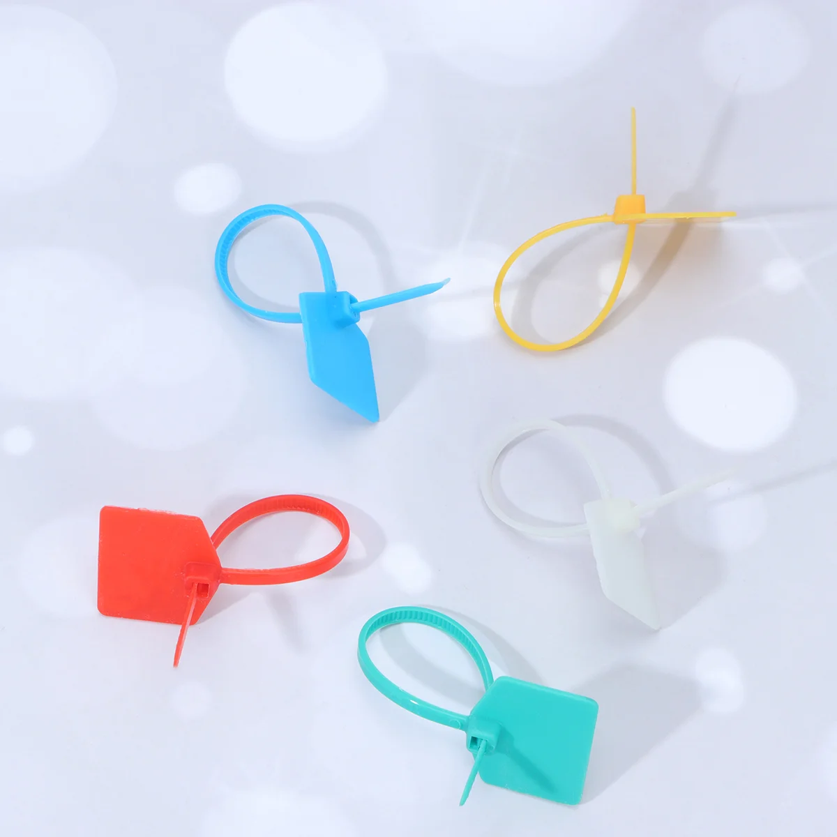 100 Pcs Nylon Cable Tie Wire Wrap Ties Zip with Labels Electric Durable Stickers
100 Pcs Nylon Cable Tie Wire Wrap Ties Zip with Labels Electric Durable Stickers