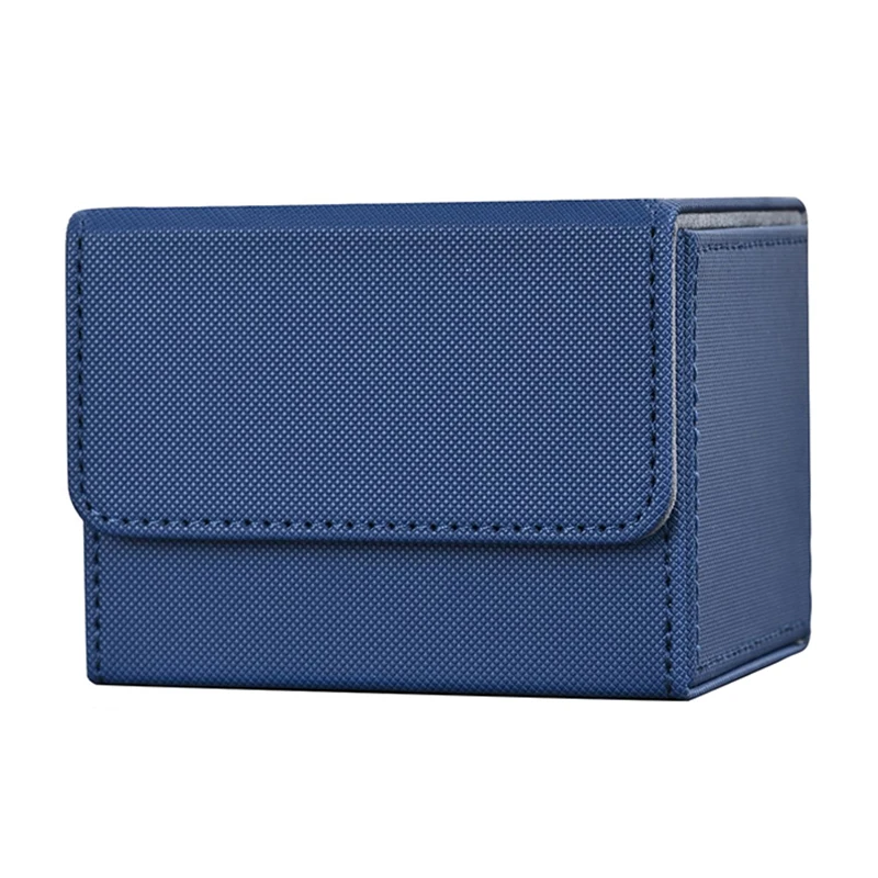 Card Deck Box , Card Storage Box Fits 100 single Sleeved Cards, PU Leather Strong Magnet Card Deck Case for TCG Cards
Card Deck Box , Card Storage Box Fits 100 single Sleeved Cards, PU Leather Strong Magnet Card Deck Case for TCG Cards