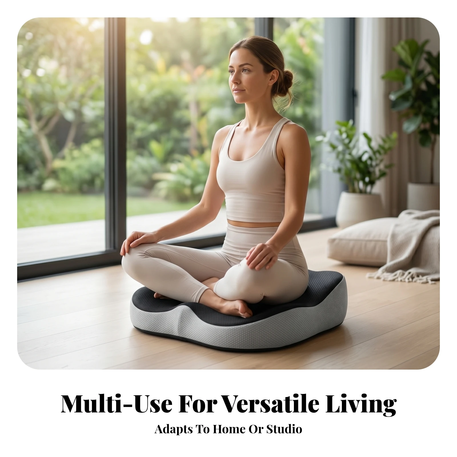 Ergonomic Meditation Cushion Split-Center Meditation Cushion Pressure Relief Hip Support Memory Foam Zafu
Ergonomic Meditation Cushion Split-Center Meditation Cushion Pressure Relief Hip Support Memory Foam Zafu