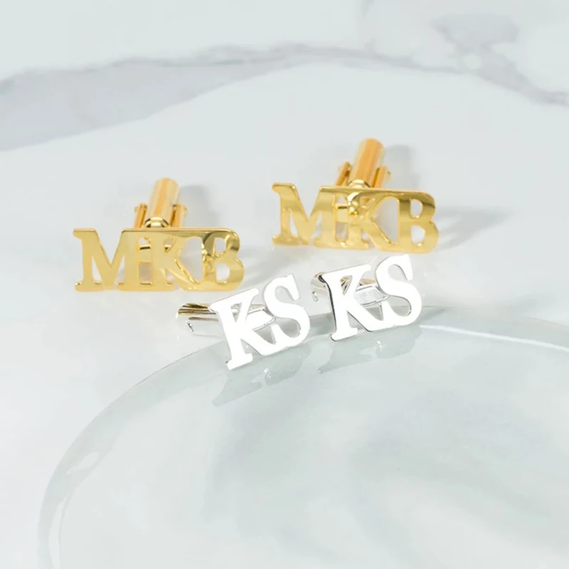 Customized Cufflinks for Men with Personalized Charm Gold Stainless Steel Fashionable and Luxurious Suits Jewelry Accessories
Customized Cufflinks for Men with Personalized Charm Gold Stainless Steel Fashionable and Luxurious Suits Jewelry Accessories