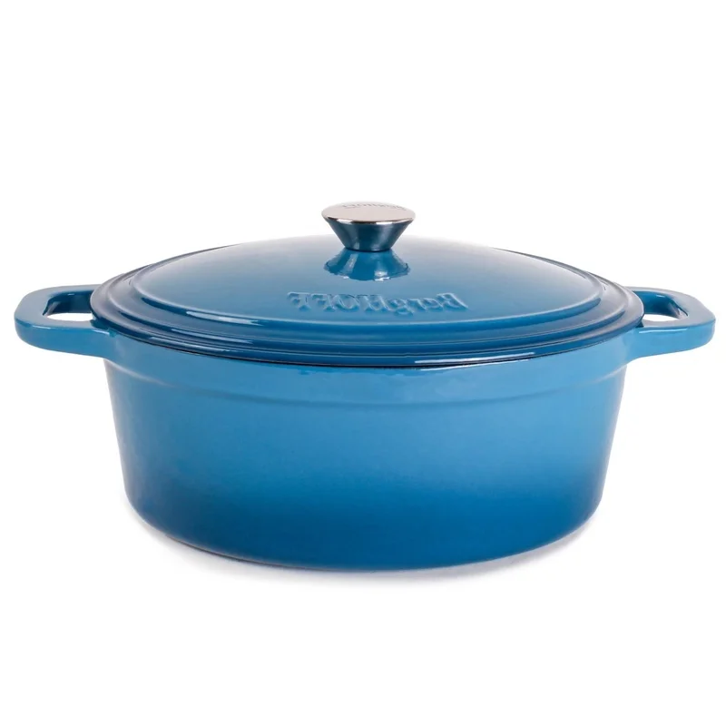 Neo Cast Iron Dutch Oven 5qt Casserole with Matching Lid Non-Stick Durable Enamel Finish Ideal All Cooktops Oven-Safe
Neo Cast Iron Dutch Oven 5qt Casserole with Matching Lid Non-Stick Durable Enamel Finish Ideal All Cooktops Oven-Safe