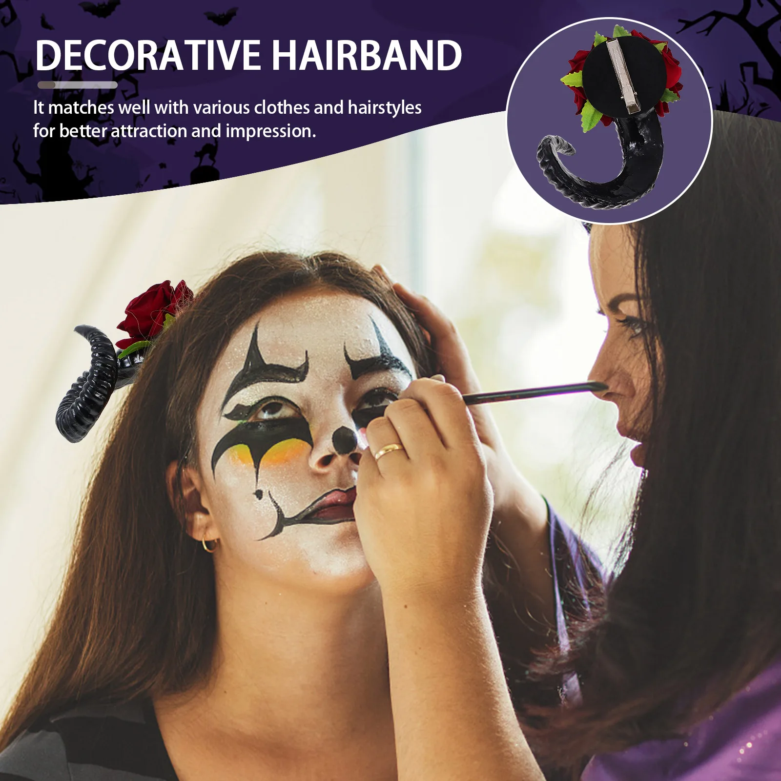 Crescent Claw Hairpin Headb s Girls Fashion Accessory Red Child Halloween Festival Decorative Photo Props Gothic Style
Crescent Claw Hairpin Headb s Girls Fashion Accessory Red Child Halloween Festival Decorative Photo Props Gothic Style