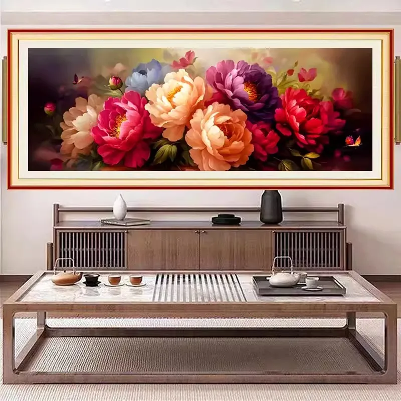 Peony Flowers 9CT 11CT DIY Chinese Kits Embroidery Pattern Printed Stampe Cross Stitch Cotton-thread Landscape
Peony Flowers 9CT 11CT DIY Chinese Kits Embroidery Pattern Printed Stampe Cross Stitch Cotton-thread Landscape