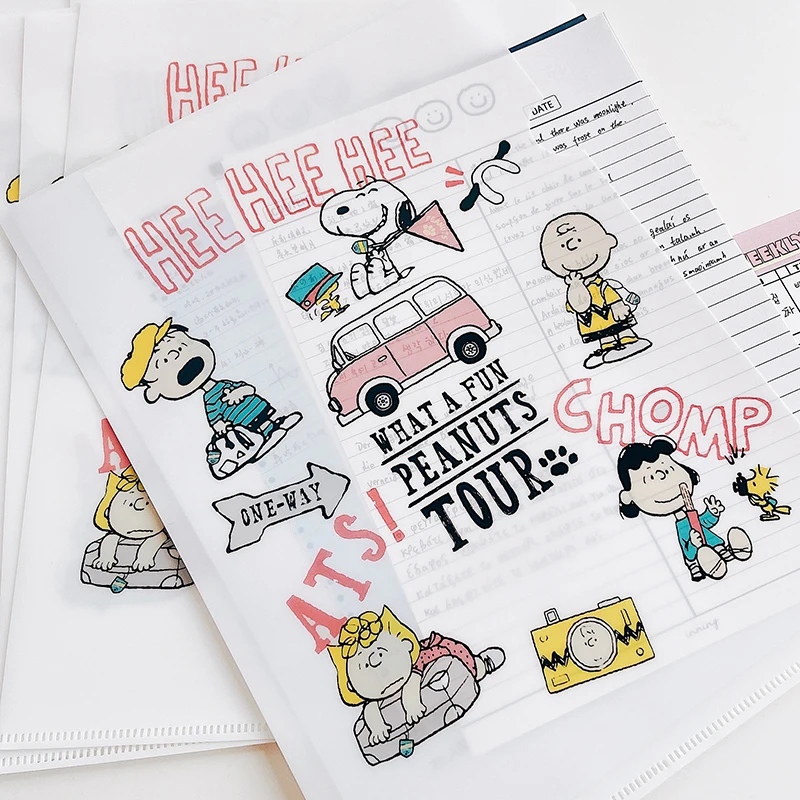 Snoopy L Shaped Folder Anime Kawaii Students PVC A4 Test Paper File Storage Stationery Presentation Organizer Storage Bag Gifts
Snoopy L Shaped Folder Anime Kawaii Students PVC A4 Test Paper File Storage Stationery Presentation Organizer Storage Bag Gifts