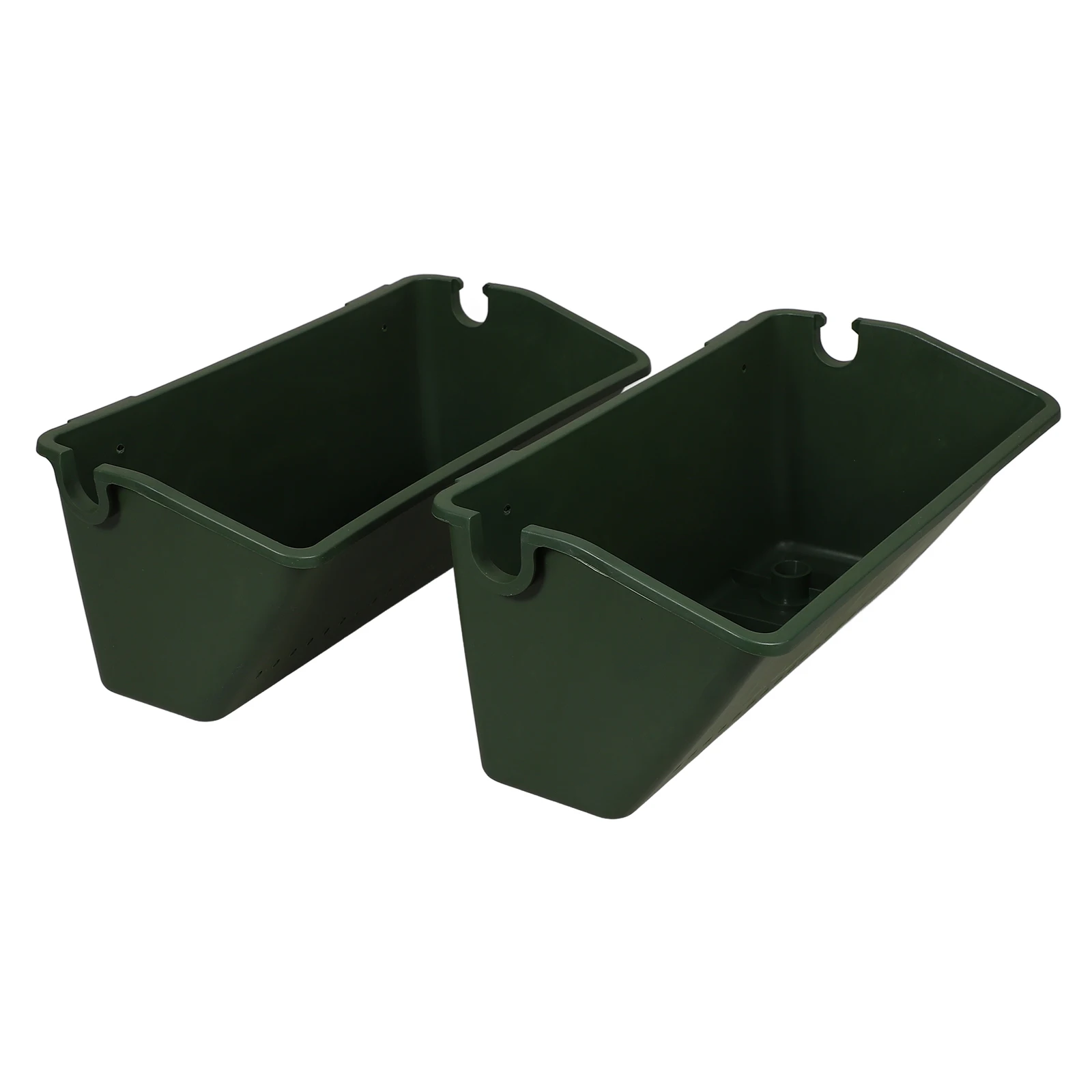 2PCS Wall Planter Plastic Hanging Pot Ventilated Draining Holes Balcony Yards Fence Apartments Patios Schoolyards
2PCS Wall Planter Plastic Hanging Pot Ventilated Draining Holes Balcony Yards Fence Apartments Patios Schoolyards