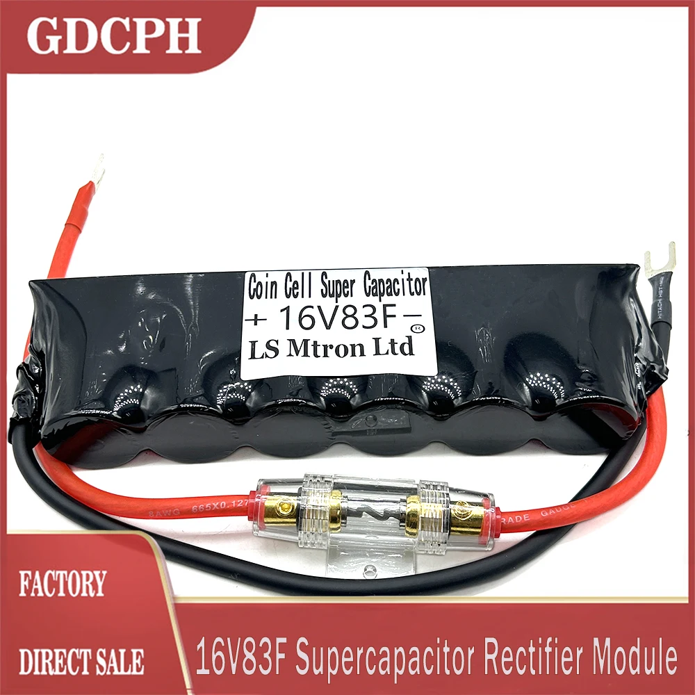 LS Mtron Ltd Supercapacitor 16V83F Automobile Rectifier Module 2.7V500F Super Capacitor Backup Power Supply Auxiliary Lighters
LS Mtron Ltd Supercapacitor 16V83F Automobile Rectifier Module 2.7V500F Super Capacitor Backup Power Supply Auxiliary Lighters