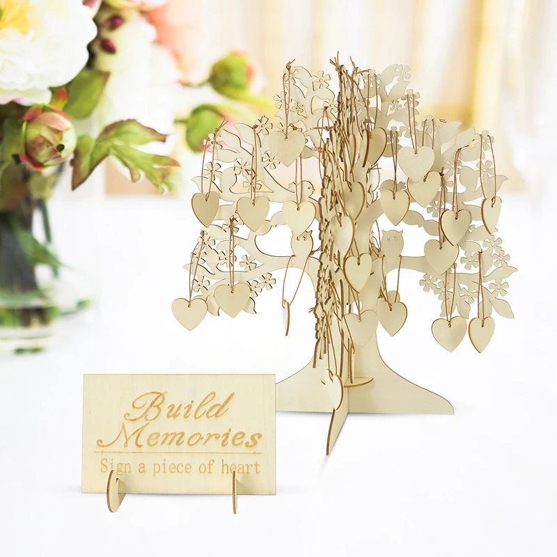 Wedding Guest Book Tree Heart Pendant Wedding Party Ornaments Home Wedding Marriage Welcome Sign In Card Wishing Tree Decoration
Wedding Guest Book Tree Heart Pendant Wedding Party Ornaments Home Wedding Marriage Welcome Sign In Card Wishing Tree Decoration