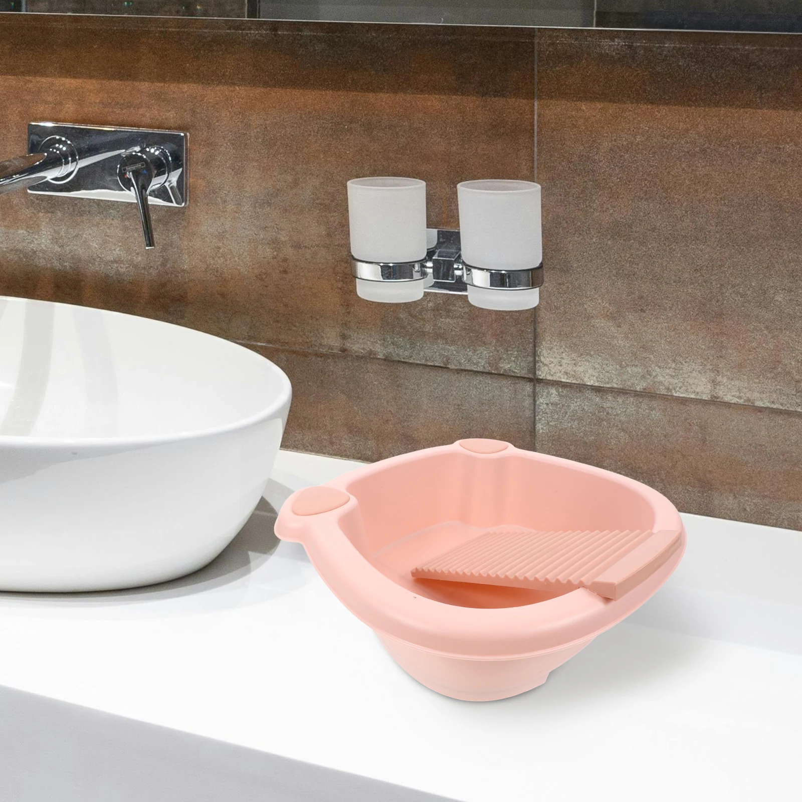 Washboard and Washing Basin Bathroom Scrubber Mop Pink Pp Bucket for Clothes Baby
Washboard and Washing Basin Bathroom Scrubber Mop Pink Pp Bucket for Clothes Baby