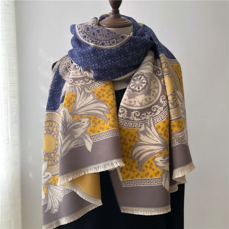 180*65 см женский модный брендовый шарф с принтом, роскошные осенне-зимние теплые шали, шарф с принтом, пашмина Mujer Femme, платок Bufanda 
180*65 см женский модный брендовый шарф с принтом, роскошные осенне-зимние теплые шали, шарф с принтом, пашмина Mujer Femme, платок Bufanda