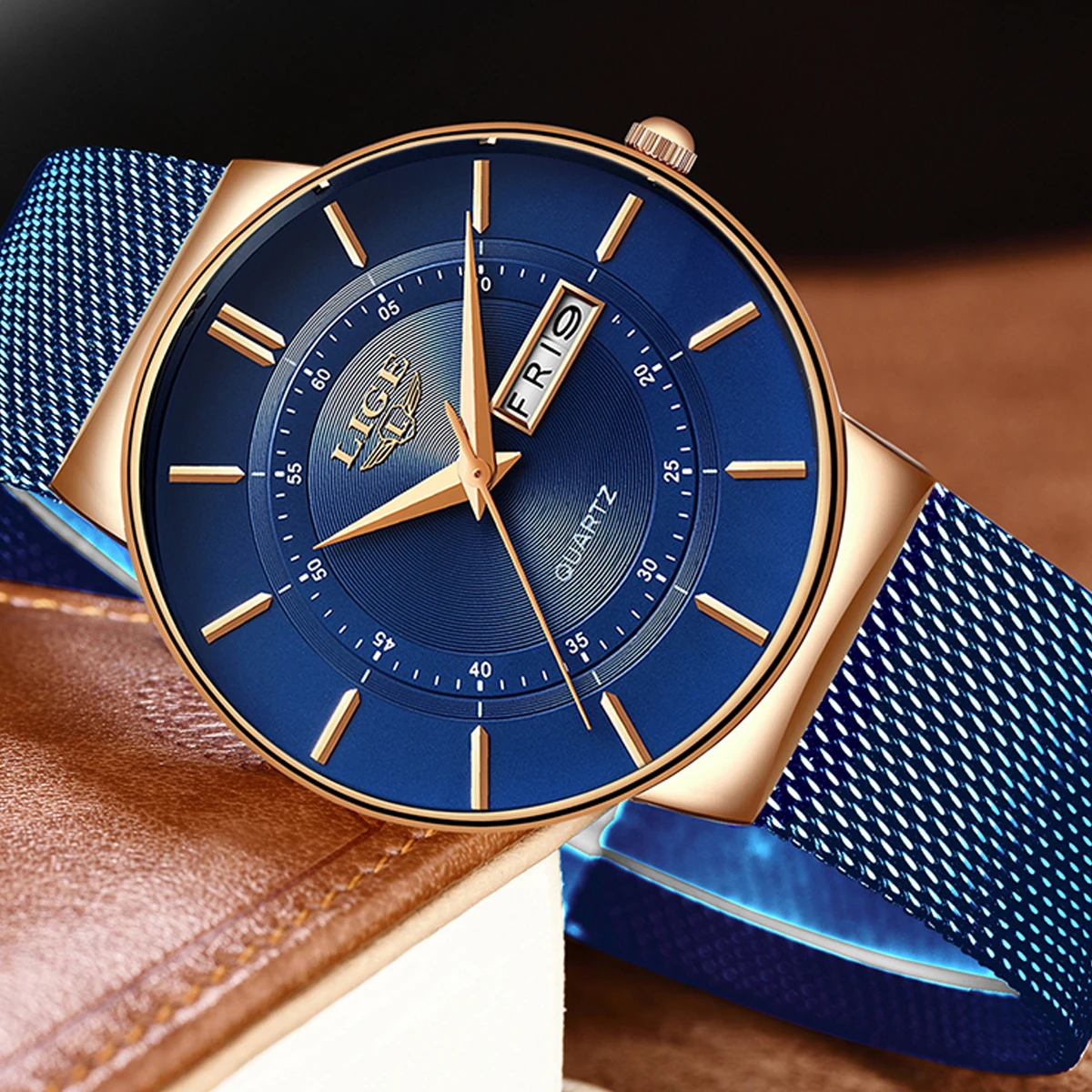 LIGE Luxury Men Watches Waterproof Date Clock Male Casual Quartz Watch Men Sports Wrist Watch Fashion Men's Watches reloj hombre
LIGE Luxury Men Watches Waterproof Date Clock Male Casual Quartz Watch Men Sports Wrist Watch Fashion Men's Watches reloj hombre