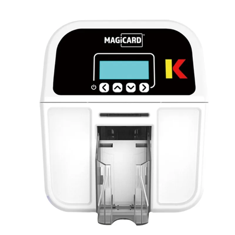 Топ 1, высокопроизводительный Magicard K, самый надежный принтер для карт из ПВХ, односторонний/двухсторонний принтер для идентификационных карт
Топ 1, высокопроизводительный Magicard K, самый надежный принтер для карт из ПВХ, односторонний/двухсторонний принтер для идентификационных карт
