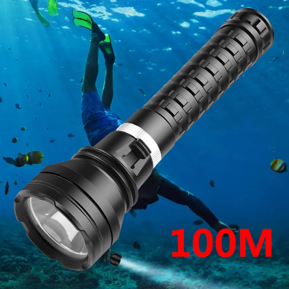 Светодиодный фонарик XHP70.2 для дайвинга, водонепроницаемый, подводный, 100 м
Светодиодный фонарик XHP70.2 для дайвинга, водонепроницаемый, подводный, 100 м