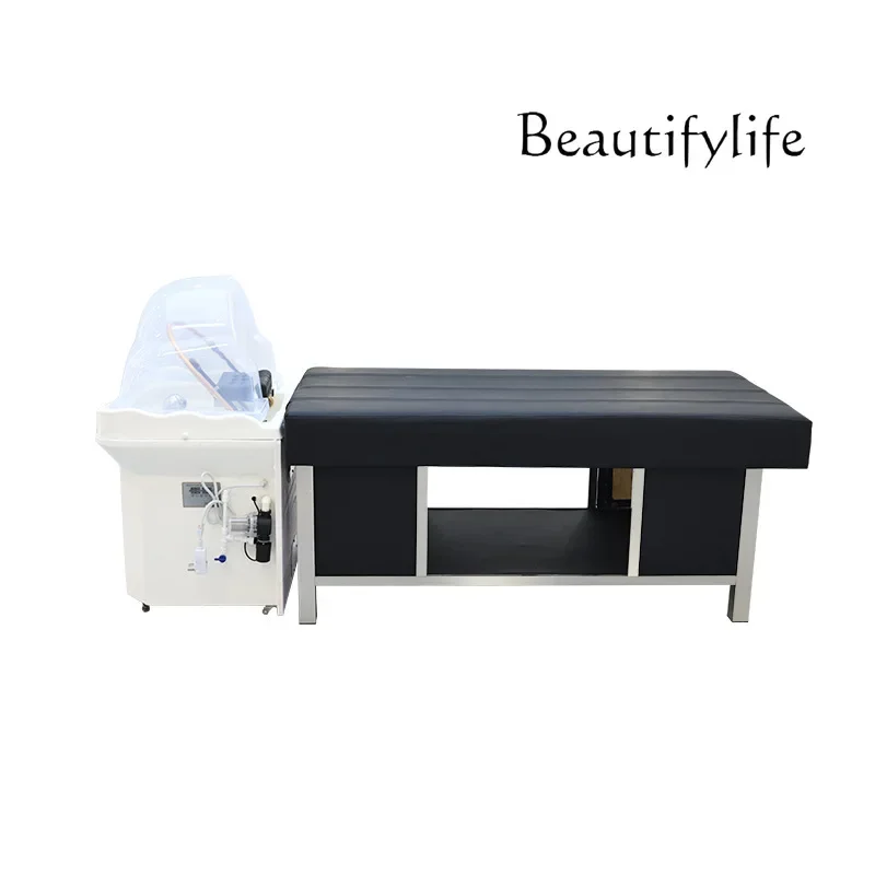 Thai head treatment bed automatic constant temperature heating water circulation fumigation movable water storage beauty salon
Thai head treatment bed automatic constant temperature heating water circulation fumigation movable water storage beauty salon