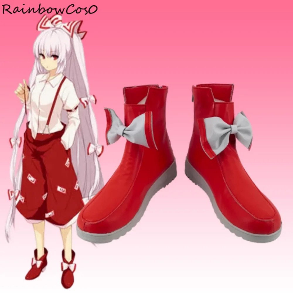 Fujiwara no Mokou Touhou Project Cosplay Shoes Boots Game Anime Party Halloween RainbowCos0W5242
Fujiwara no Mokou Touhou Project Cosplay Shoes Boots Game Anime Party Halloween RainbowCos0W5242