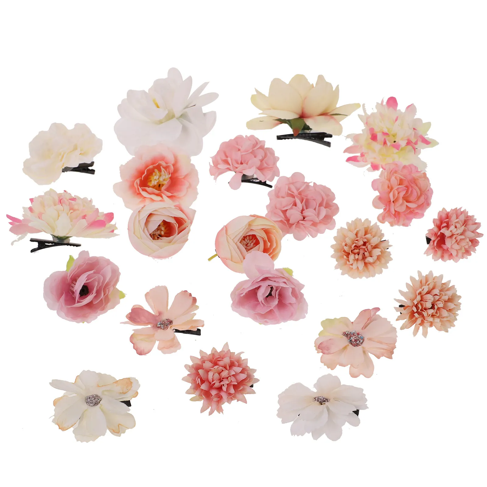 21Pcs Flower Hair Clips Set 3D Floral Barrettes for Women Girls Vivid Colors Elegant Delicate Hair Decorations for Daily Wear
21Pcs Flower Hair Clips Set 3D Floral Barrettes for Women Girls Vivid Colors Elegant Delicate Hair Decorations for Daily Wear