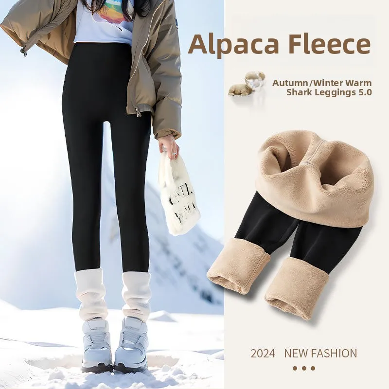 Women's Fce Lined arkskin Tight Yoga Pants Thi Warm Winter New Sle High Waist Leg Slimming Base Layer Trousers
Women's Fce Lined arkskin Tight Yoga Pants Thi Warm Winter New Sle High Waist Leg Slimming Base Layer Trousers