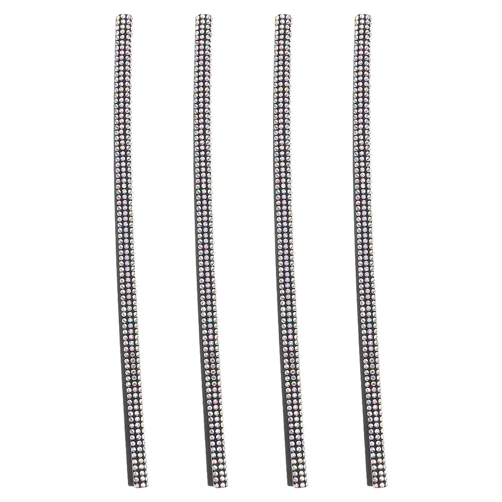 4 Pcs Decorative Strip Shiny Rhinestone Trim for Car Vent PVC Interior Supplies Universal Vent Accessories
4 Pcs Decorative Strip Shiny Rhinestone Trim for Car Vent PVC Interior Supplies Universal Vent Accessories